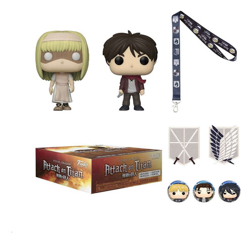 Funko Pop! Attack On Titan Final Season Collector Box