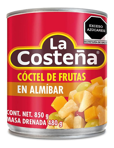 Cóctel De Frutas La Costeña En Almíbar 850g