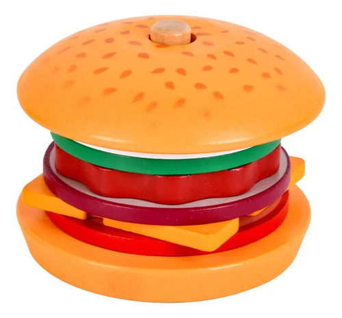 Juguetes De Simulación Para Apilar Hamburguesas