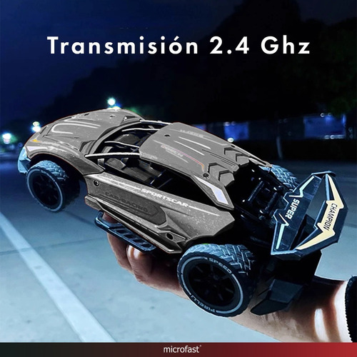 Imagen 3 de 10 de Auto Carrera Control Remoto 1:20 Batería Recargable Juguete