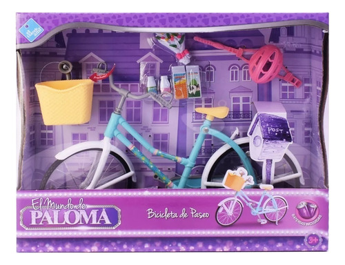 Bicicleta De Paseo Con Luz El Mundo De Paloma 7301   