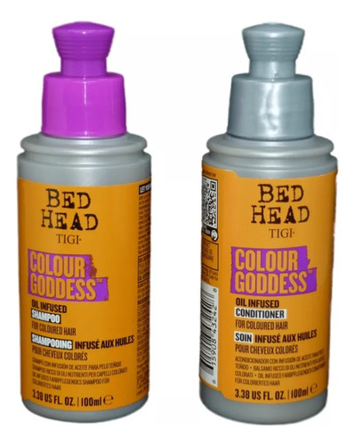 Bed Head Tigi Colour Goddess Shampoo Y Acondicionador 100ml