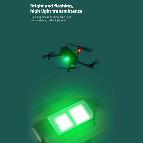 Drone Night Strobe Lamp Indicador Flash Light, 4 Luces De