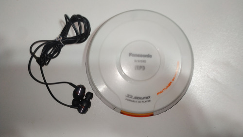 Discman Panasonic Sl-sv590 Con Mp3 Y Radio + Audífonos (Usado)