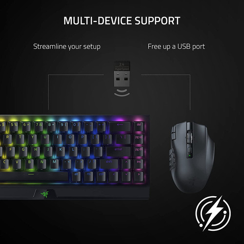 Mouse Gamer Razer Naga V2 Hyperspeed 19 Botones