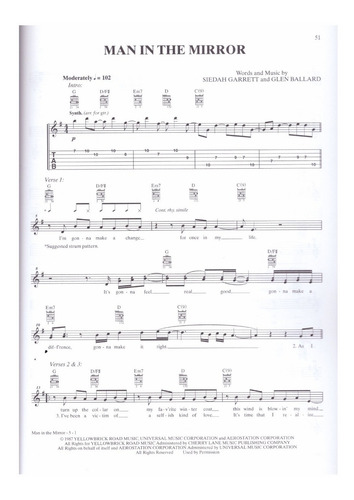 Michael Jackson: Guitar Tab Anthology.