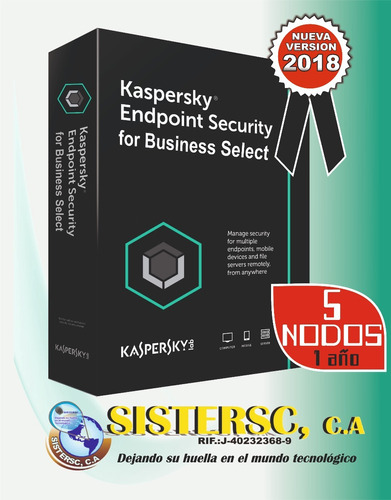 Kaspersky Endpoint Security Select 5 Nodos
