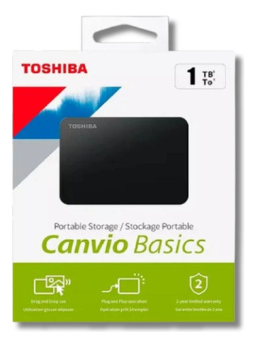 Disco Duro Externo Toshiba 1tb Somos Tienda Fisica