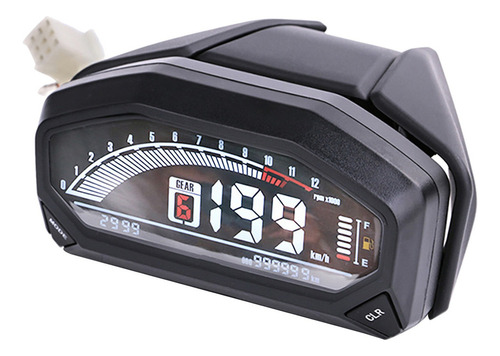 Lcd Digital Universal Motocicleta Odómetro Velocímetro