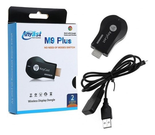 Anycast M9 Plus Receptor Chromecast Wifi Tv Youtube