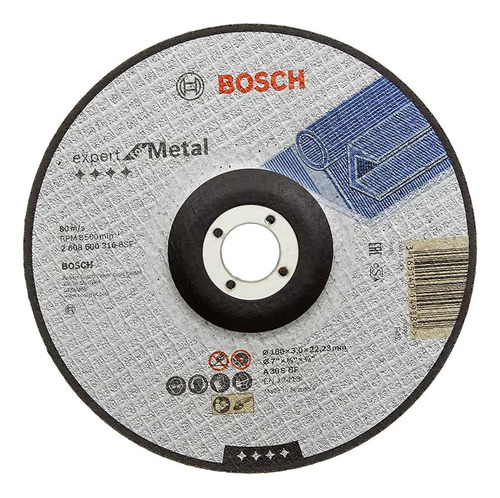 Disco Abrasivo De Corte 7  (180mm) Bosch 2608.600.316-000