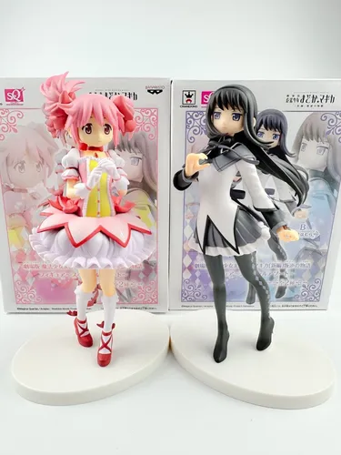 Figuras Anime Madoka Kaname Y Homura Akemi - Sq - Banpresto