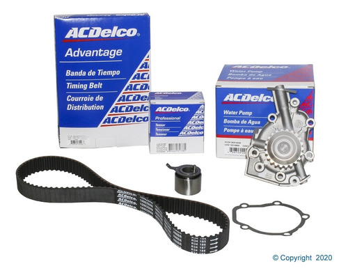 Kit Distribucion C/bomba Agua Matiz 1.0 2005 (3 Pz) Acdelco