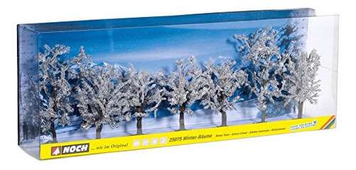 Noch 25075 Winter Trees 8-10cm 7 /h0, Tt, N, Z Mode
