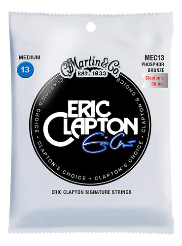 Encordado Acústica Martin Mec13 Eric Clapton 013-056