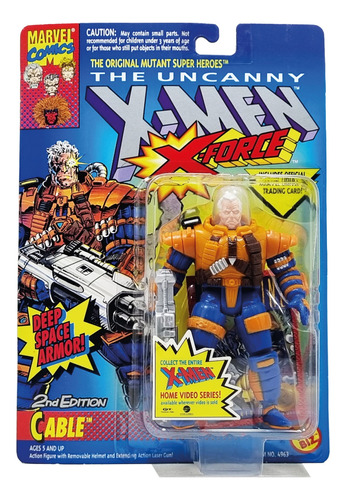 Toy Biz - 1993 - The Uncanny X-men - Cable 2nd Edition