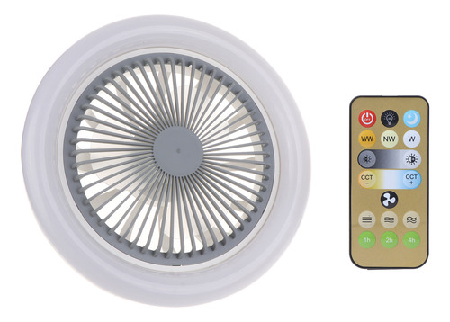 Ventilador Led (gy), Bombilla E27, 85 V-265 V, Lámpara De Te