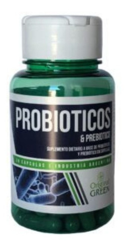 Probióticos & Prebiótico 30 Caps Original Green 