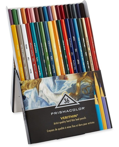 Lápices Prismacolor Premier Verithin Set 36 Entrega Inmedi