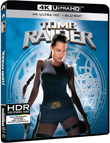 Lara Croft Tomb Raider | 4k Ultra Hd + Blu Ray Película