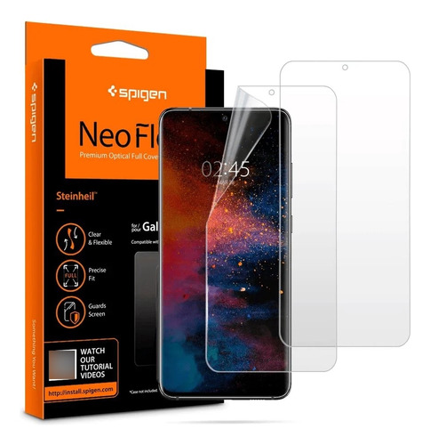 Vidrio Flexible Spigen Neo Flex Samsung Galaxy S20 Ultra X 2