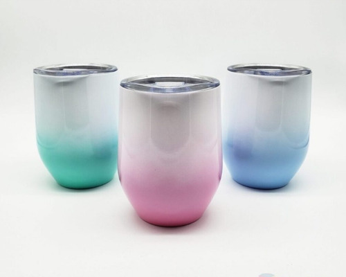 Vaso De Acero Inox, Vinero Degradado Para Sublimar 50 Piezas