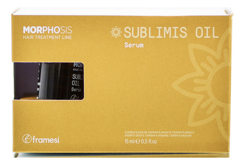 Sérum Framesi Morphosis Sublimis Oil 6 X 15 Ml