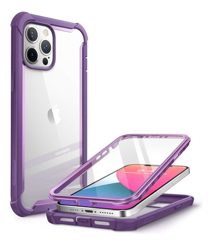 Funda I-blason Para iPhone 12 Pro Max + Protector Cristal/pu