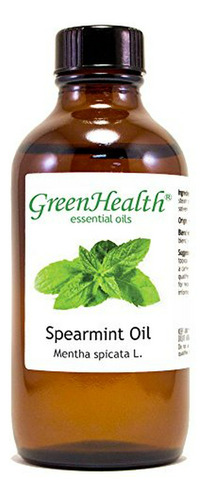 Aceite Esencial De Menta Verde - 4 Fl Oz - Aceite Esencial 1