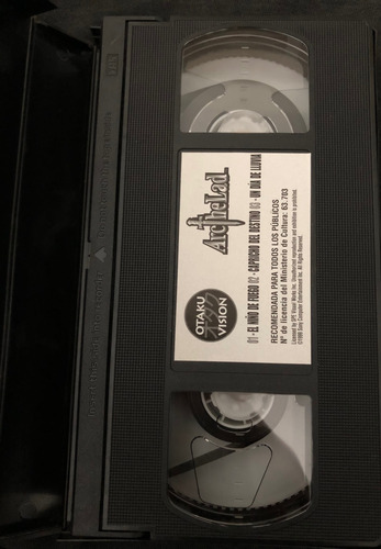 Arc The Lad, Pelicula Vhs Anime- Manga- Fantasía/ Otaku