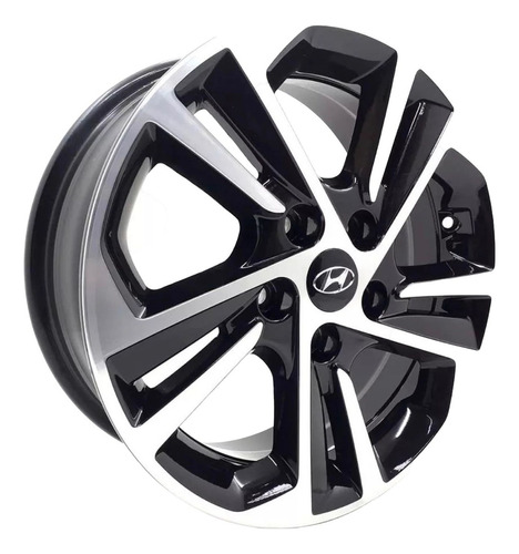 Kit 4 Rodas Aro 16x6 Hyundai Creta 2020 5x114,3 Bd Brw 1470