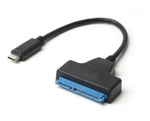 Cable Adaptador Usb Tipo C A Sata Disco 2.5 Hdd Ssd Notebook