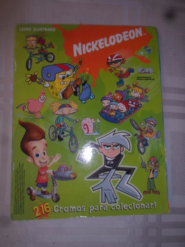 Álbum De Figurinhas Nickelodeon 2006 Completo