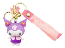 Comprar Llavero Sanrio Silicona X1 Hello Kitty My Melody Kuromi Flor