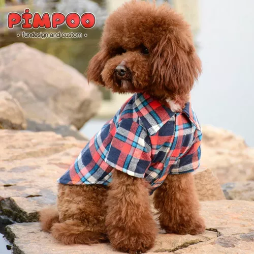 Em promoção! Menino, Cachorro Gato Camisola Macacão Xadrez Design De Bolso  De Estimação Cachorro Casaco De Outono Roupas Roupa 5 Tamanhos 3 Cores