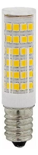 Lampada De Led E14 7w Para Lustre Pendente Geladeira Luz Branca Fria (luz Branca) 110v