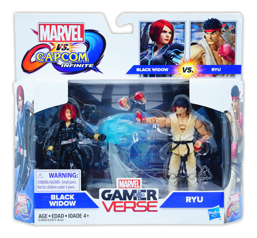 Marvel Vs Capcom Infinite Gamer Verse Black Widow Vs Ryu