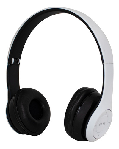 Vincha Auricular Bluetooth P47 Sd Fm Blanco