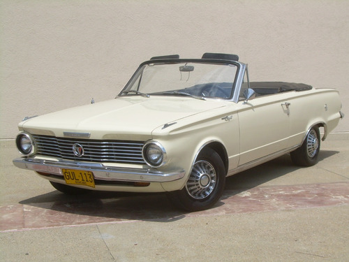 1965 Plymouth Valiant Convertible 