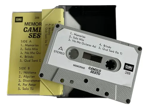Cassette Original Camilo Sesto Memorias Vintage Nuevo | MercadoLibre
