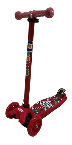 Monopatin Scooter Con Luces Rojo Oferta Casa Imperio¡¡