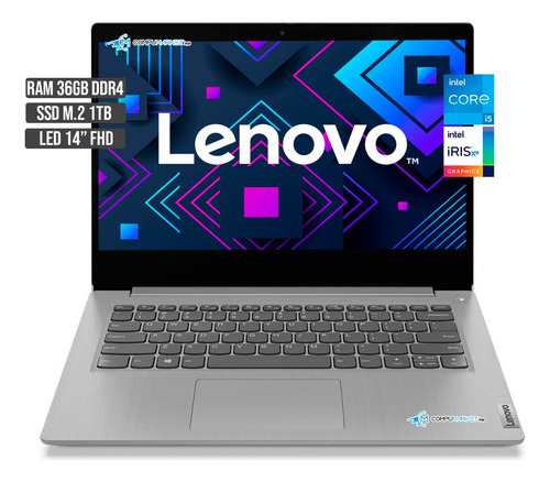 Portatil Lenovo Intel Core I5 1155g7 Ssd 1tb Ram 36gb