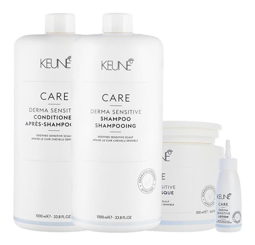 Kit Keune Derma Sensitive-sh E Cond E Masc 500ml E Lotion