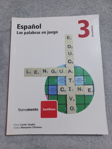 Libro Español 3 Santillana 9no Liceo