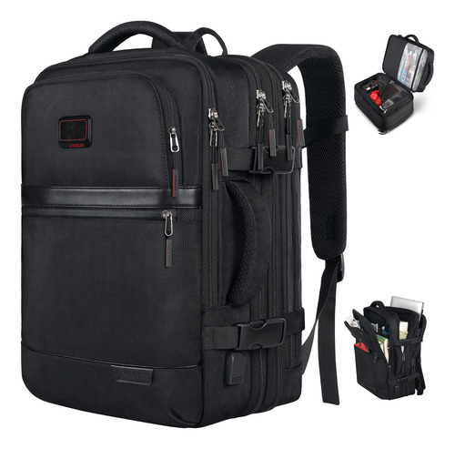 Extra Large Carry On Laptop Backpack Upgraded 42l 17.3