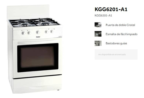 Cocina Doméstica Haier Kgg6201-a1