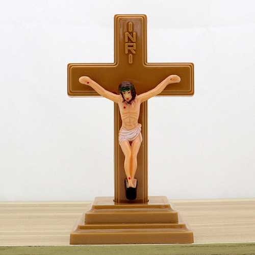 Cruz De Pie Para Mesa Cruces Decorativas Que Brillan En La O