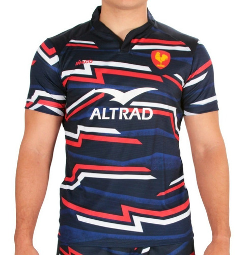 Camiseta De Rugby Imago Francia 2023 Tela Premium