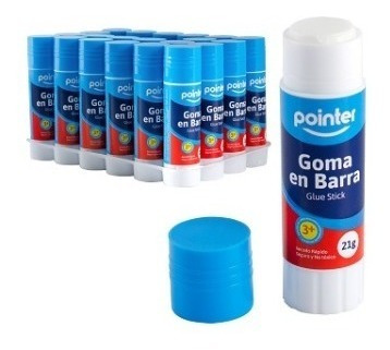 Pega O Goma En Barra Pointer 21 Gramos Pack 24 Pcs