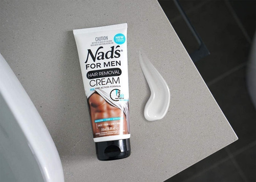 Nad's Hair For Men - Creme Depilatório Masculino Corpo 200ml